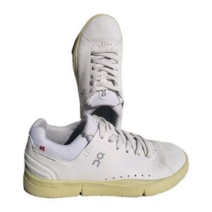 On Cloud THE ROGER Advantage Womens Running Shoes White Hay Size 6.5